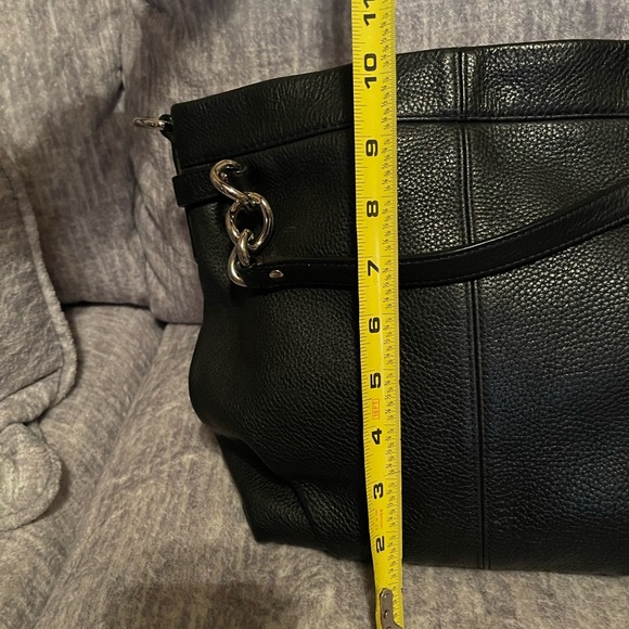 Coach in black pebble leather - Picture 5 of 16